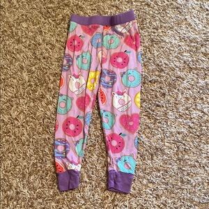 Little SLEEPIES Colorful Donut and Animal Print Pajama Pants